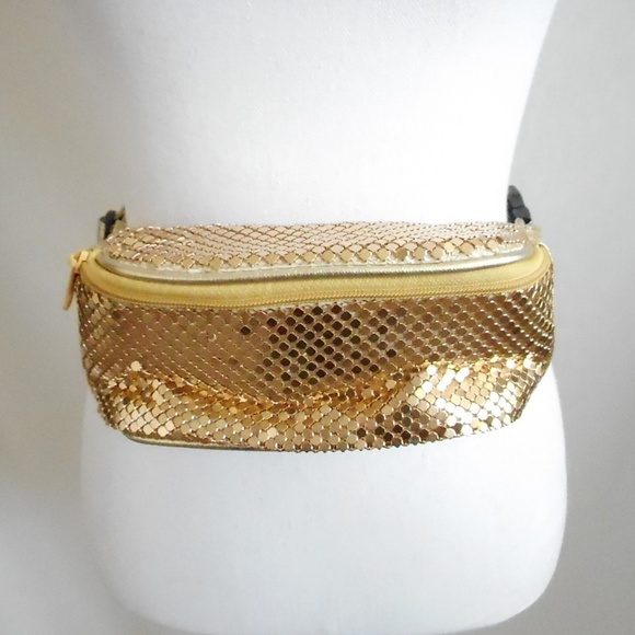 belt bag gold